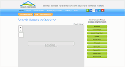 Desktop Screenshot of homes-in-stockton.com